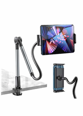 360 Flexible Lazy Cell Phone Gooseneck Holder Long Arm tablet pc mount RoHS
