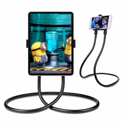 118cm Aluminum Phone Holder Bed Gooseneck Mount 360 Degree Rotating
