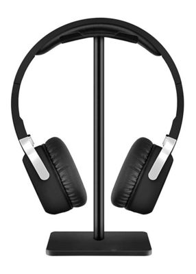 Anti Scratch Desk Gaming Headphone Stand 23cm Aluminum Base