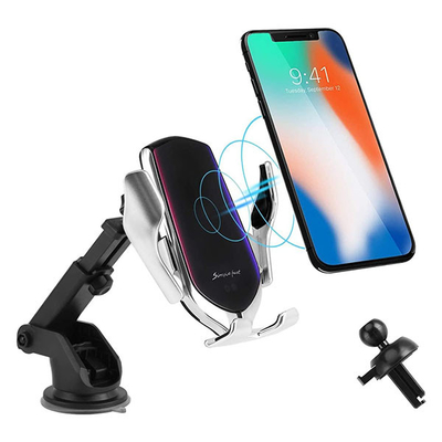 Automatic Clamping Magsafe Car Charger Mount Multifunction RoHS Approved