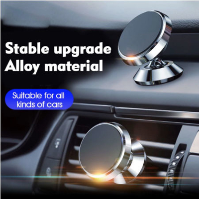 Strong N52 Magnetic Car Phone Mount Air vent Aluminium Alloy RoHS approved