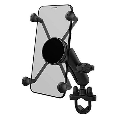 Waterproof Motorbike Phone Mounts Black motorcycle mobile holder 6.7inch