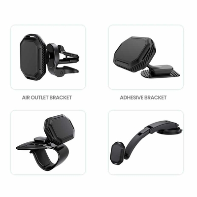 6pcs N50 Magnetic Car Phone Mounts Dashboard Windshield Phone Holder