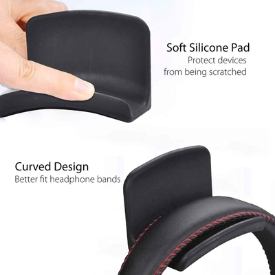 Wall Mount Gaming Headset Holder Under Desk Headphone Hanger 9cm