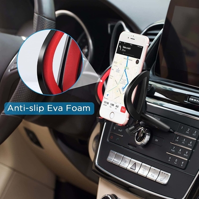 Extendable Non Slip cD player phone mount holder EVA Foam Clamps