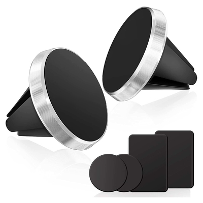 Portable Lightweight Magnetic Vent Mount 4pcs N38 Car Dash Phone Holder