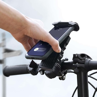 Universal Waterproof Motorbike Phone Holder 6.8 Inch Anti Shake