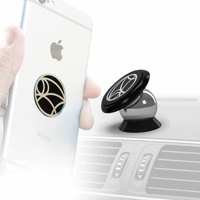 Universal Portable Magnetic Car Phone Holder 4pcs N50 720 Degree Rotation