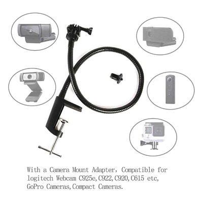 Webcam C925e 27 inch Gooseneck Phone Holder With Clamp Flexible