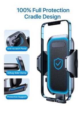 360 Degree Rotation Air Vent Phone Mount Stable Clip for 4inch 7inch phone